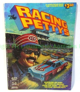 lot 16 image: Rare 1980 The Racing Pettys comic book, art by the creator of Batman
