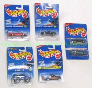 lot 107 image: Hot Wheels Chevrolets