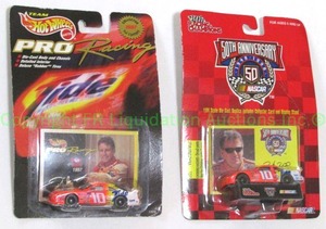 lot 100 image: Hot Wheels & Racing Champions Ricky Rudd Tide die cast minis