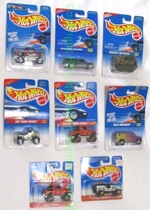 lot 72 image: Hot Wheels four wheel drive vehicles