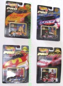 lot 102 image: Hot Wheels Pro series NASCAR racing cars