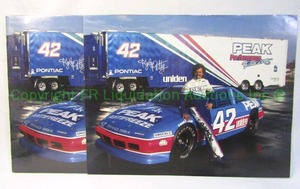 lot 26 image: Kyle Petty Peak antifreeze racing promotional posters