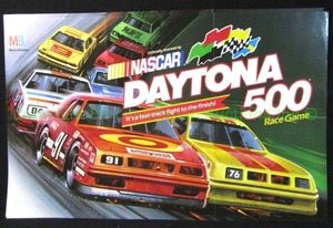 lot 41 image: NASCAR Daytona 500 race game promotional posters, 16 total