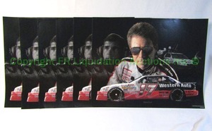 lot 29 image: Darrel Waltrip Western Auto promotional racing posters