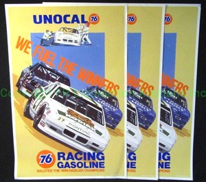 lot 27 image: 1989 Unocal 76 racing team posters
