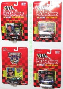 lot 59 image: 1997 Racing Champions Rick Mast die cast minis