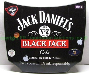 lot 2 image: Jack Daniels promotional race car hood 29 x 24