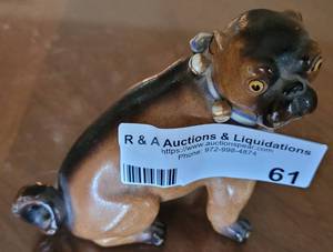 lot 61 image: ANTIQUE DOG TOY. CIRCA 1900S.