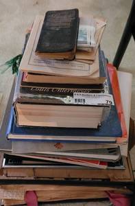 lot 79 image: LOT OF BOOKS AND MORE.