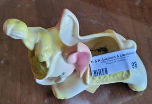 lot 98 image: VINTAGE 1940S DECORATIVE PLANTER.