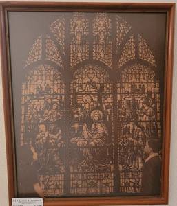 lot 217 image: FRAMED CHURCH PRINT.