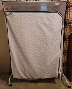 lot 229 image: LEE  ROWAN PORTABLE CLOSETCLOTHES RACK.