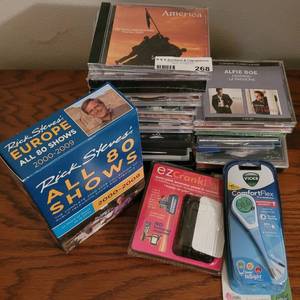 lot 268 image: LOT OF MUSIC AND MORE.