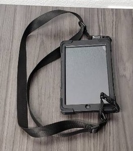 lot 4 image: Samsung Galaxy Tab A 8.0, Black AT&T Tablet with Braecn Hard Case, Factory Reset & Ready to Go