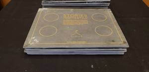 lot 34 image: Lot of 7 SlateChalkboard Whiskey Sampler Boards - 12 x 9