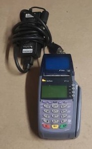 lot 40 image: VeriFone VX510 Credit Card Terminal w Power Supply