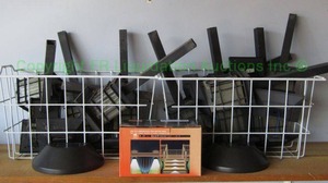 lot 22 image: Solar LED deck lights and garden marker lights (some are broken)