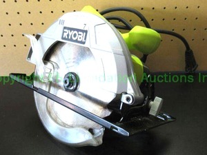 lot 7 image: Ryobi circular saw model CSB125