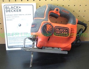 lot 8 image: Black & Decker variable speed orbital jig saw
