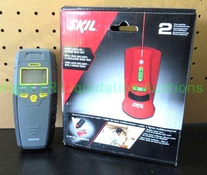 lot 14 image: Skil laser level and General MMD4E moisture meter