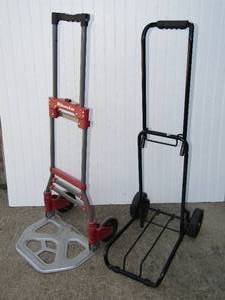 lot 54 image: Milwaukee light duty folding hand truck plus