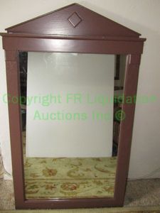 lot 120 image: Wall mirror as shown, approx. 40 tall