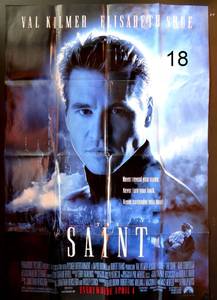 lot 18 image: THE SAINT 27x40  Original Movie Poster One Sheet MINT Val Kilmer 1997 - $$