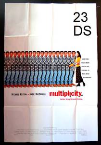lot 23 image: MULTIPLICITY MOVIE POSTER 1 Sided ORIGINAL 27x40 MICHAEL KEATON ANDIE MACDOWELL - 1996