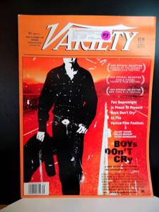 lot 43 image: ORIGINAL VARIETY MAGAZINE BOYS DONT CRY - 1999