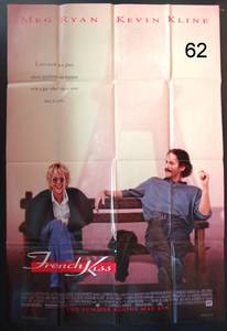 lot 62 image: FRENCH KISS - 1995 ORIGINAL AUTHENTIC MOVIE POSTER 40x27 - $$