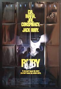 lot 68 image: Vintage Movie Poster 1 sh RUBY CIA Mafia JFK Conspiracy 1992 Danny Aiello $$