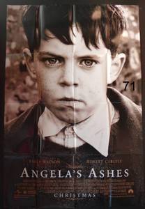 lot 71 image: ANGELAS ASHES, MOVIE POSTER 27 X 40 (ORIGINAL) 1996 $