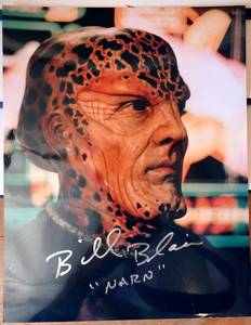 lot 97 image: AUTHENTIC AUTOGRAPH - Babylon 5 BILL BLAIR Autograph 8x10 Photo wCOA