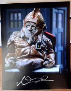lot 103 image: RARE AUTHENTIC AUTOGRAPH - NABIL SHABAN SIGNED 8x10 PHOTO SIL DR. DOCTOR WHO $$$