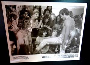 lot 210 image: A NIGHT IN HEAVEN - CHRISTOPHER ATKINS & LEANN WARREN MOVIE STILL - 1983