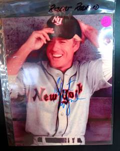 lot 221 image: AUTHENTIC AUTOGRAPH - LEGENDARY ROBERT REDFORD SIGNED THE NATURAL 8 X 10 PHOTO $$$