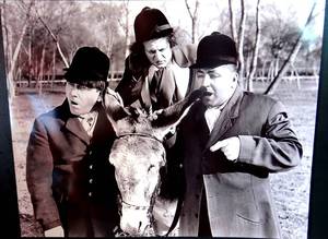 lot 235 image: THE THREE STOOGES PROFESSIONAL MOVIE PHOTO - 8 X 10