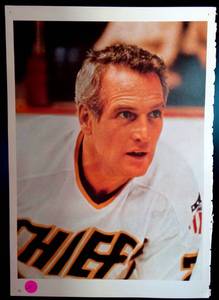 lot 241 image: PAUL NEWMAN - SLAPSHOT LARGE PHOTO FROM MOVIE STILL BOOK
