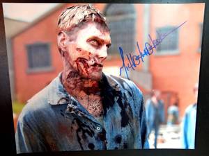 lot 247 image: AUTHENTIC AUTOGRAPH - Walker from The Walking Dead-Michael Koske signed 8x10 Photo wCOA