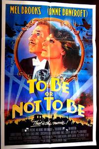 lot 252 image: TO BE OR NOT TO BE Original 27 X 41 SSFolded Movie Poster - 1983 - MEL BROOKS $$
