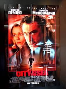 lot 255 image: Original Movie Poster CITY BY THE SEA 27 x 40 Double Sided Robert De Niro