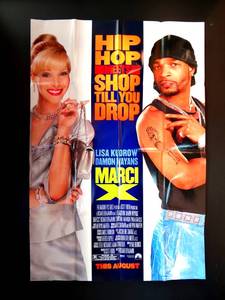 lot 258 image: ORIGINAL MARCI X ONE SHEET MOVIE POSTER 2003 LISA KUDROW DAMON WAYANS HIP HOP