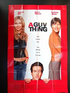 lot 260 image: Original Movie Poster A GUY THING 27 x 40  (2002) Julia Stiles
