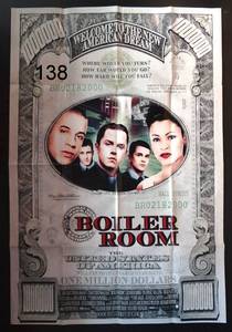 lot 138 image: BOILER ROOM MOVIE POSTER 1 Sided ORIGINAL 27x40 GIOVANNI RIBISI VIN DIESEL