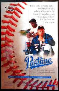 lot 150 image: 1991 SS ORIGINAL MOVIE POSTER  PASTIME  27x40
