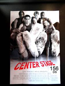 lot 156 image: CENTER STAGE Double-Sided Regular 27x40 ORIGINAL MOVIE POSTER Ballet Dancing - $$