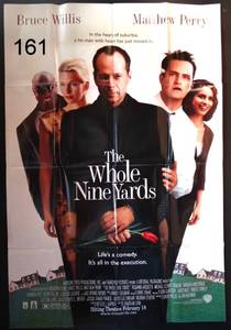 lot 161 image: THE WHOLE NINE YARDS MOVIE POSTER - ORIGINAL 27x40 BRUCE WILLIS