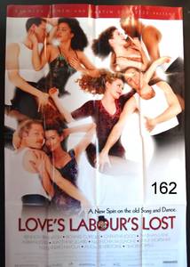 lot 162 image: LOVES LABOURS LOST Original SS 27x40 Movie Poster - 2000