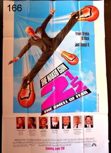 lot 166 image: THE NAKED GUN 2 12 THE SMELL OF FEAR (1991) ORIGINAL MOVIE POSTER - 27 X 40