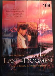 lot 168 image: LAST OF THE DOGMEN 1995 TOM BERENGER BARBARA HERSHEY MURPHY UNIQUE MOVIE POSTER - 27 X 40 $$